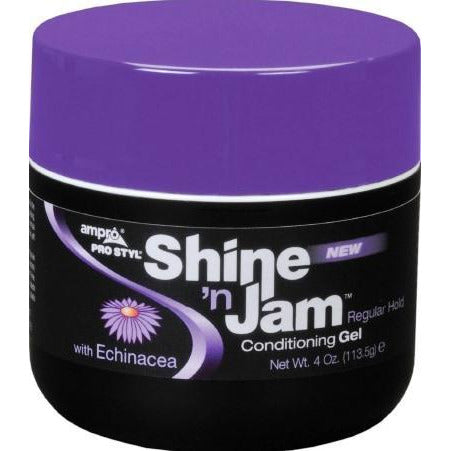 Ampro Shine â€˜N Jam Conditioning Gel | Regular Hold 4 Oz