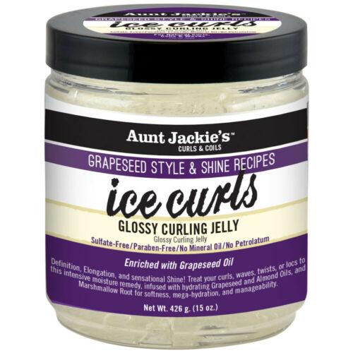 Aunt Jackie's Grapeseed Ice Curls Glossy Curling Jelly - 15Oz