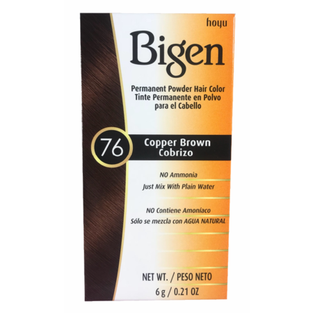 Bigen Hair Color 76 Copper Brown 0.21 Oz