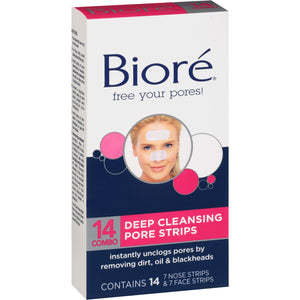 Biore Deep Cleansing Pre Strips, 14 Count