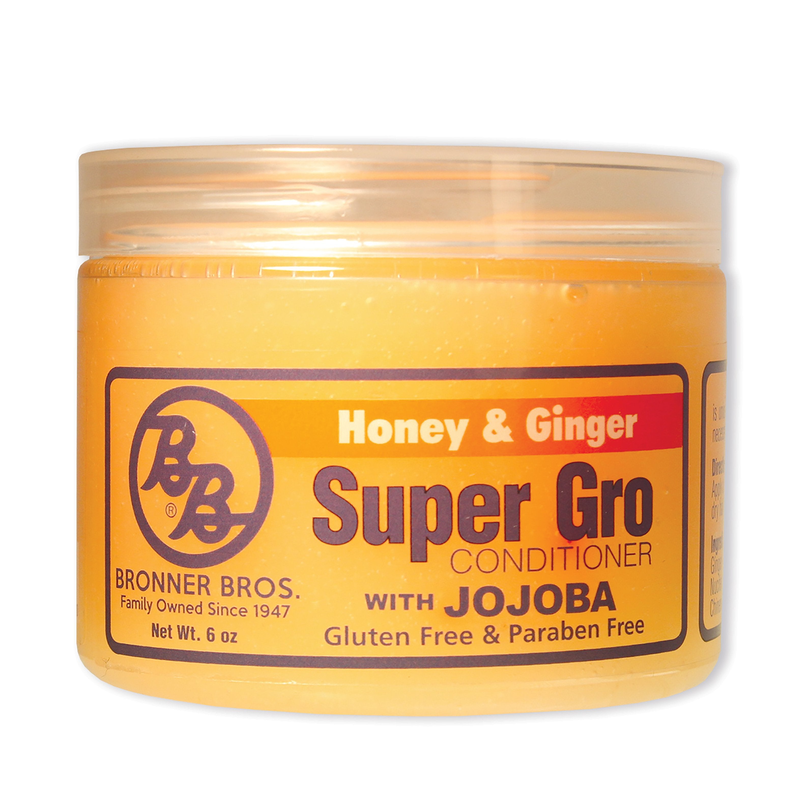 Bronner Brothers Super Gro Conditioner 6 Oz (Honey & Ginger With Jojoba)