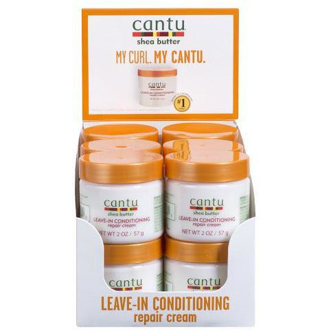 Cantu Shea Butter Leave-In Conditioning Repair Cream 2 Oz. (12 Pack)