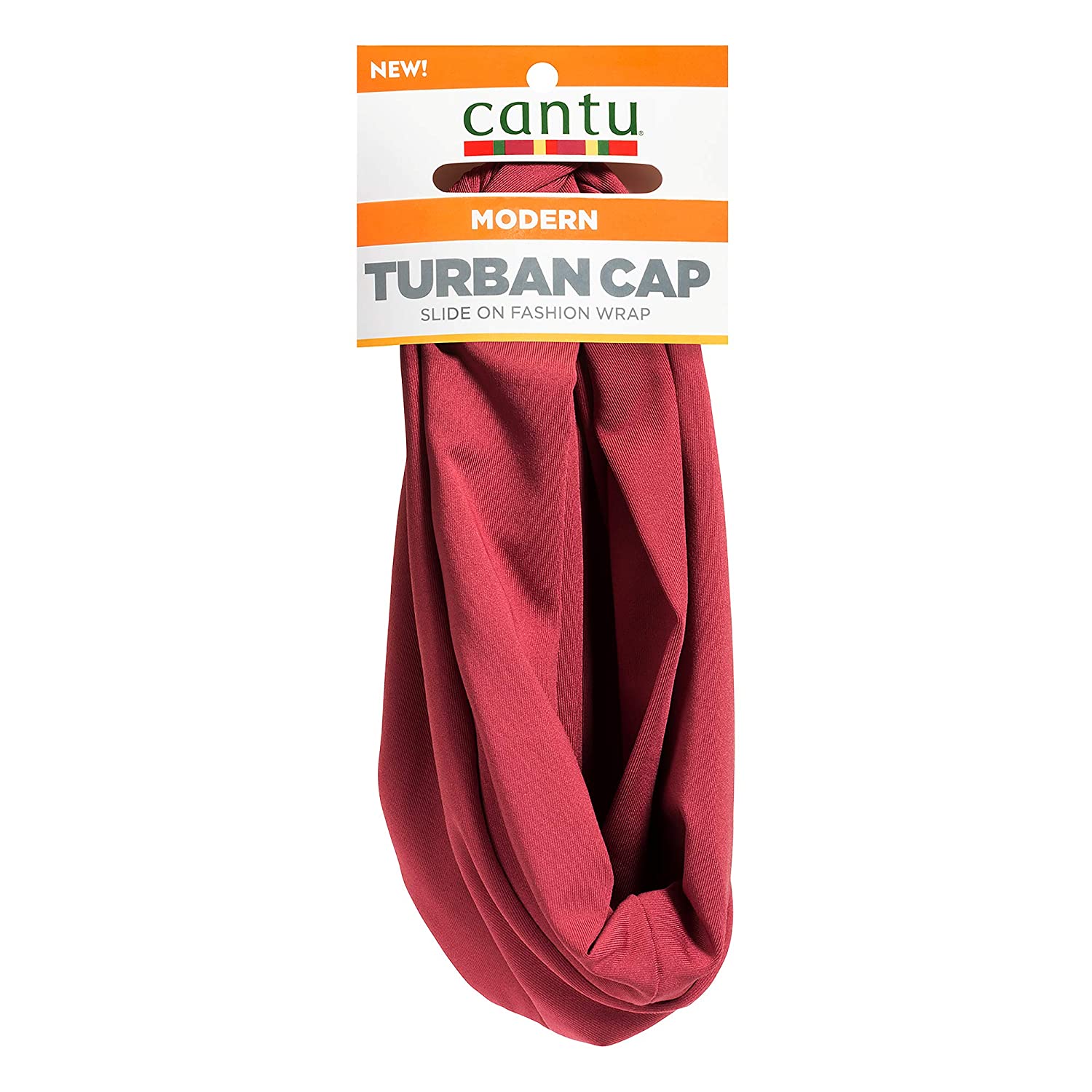 Cantu Modern Red Turban Wrap