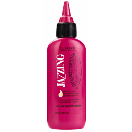 Clairol Jazzing Temporary Hair Color 50 Fuchsia Plum 3 Oz (6 Pack)