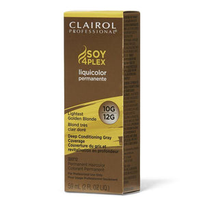 Clairol Professional Permanent Liquicolor, 10G/12G Lightest Golden Blonde, 2 Ounce