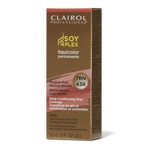 Clairol Professional Permanent Liquicolor, 43R Medium Red Neutral Blonde, 2 Ounce