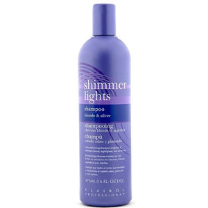 Clairol Professional Shimmer Lights Shampoo For Blonde & Silver Hair - 16 Oz