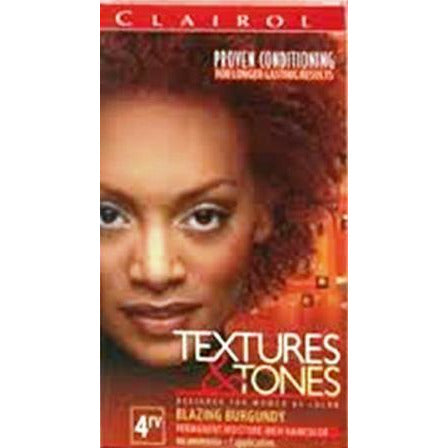 Clairol Professional Textures And Tones Permanent Hair Color, 4RV Blazing Burgundy