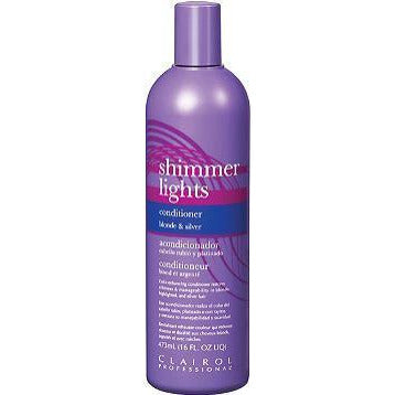 Clairol Shimmer Lights Purple Conditioner For Blonde & Silver Hair - 16 Oz