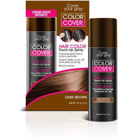Cover Your Gray Color Touch-Up Spray, Dark Brown, 2 Ounce