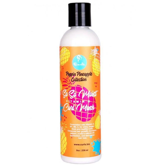 Curls Poppin Pineapple Collection Curl Mask 8Oz