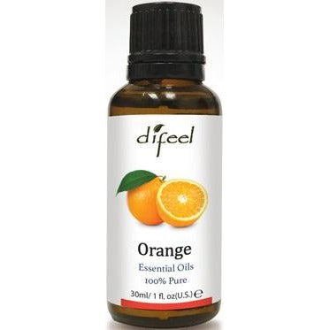 Difeel Essential Oils 100% Pure Orange Oil 1 Oz