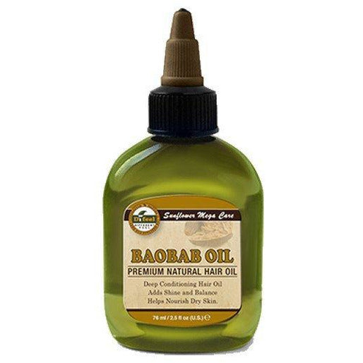 Difeel Premium Natural Hair Oil - Baobab Oil 2.5 Oz