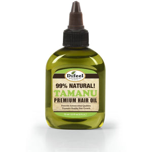 Difeel Premium Natural Hair Oil - Tamanu Oil 2.5 Oz