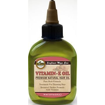 Difeel Premium Natural Hair Oil - Vitamin E Oil 2.5 Oz