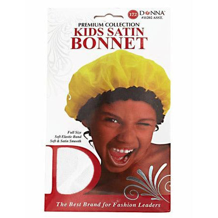 Donna Kids Satin Bonnet Assorted Colors