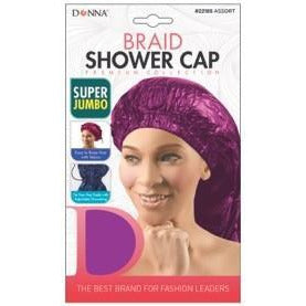 Donna Braid Shower Cap Assorted