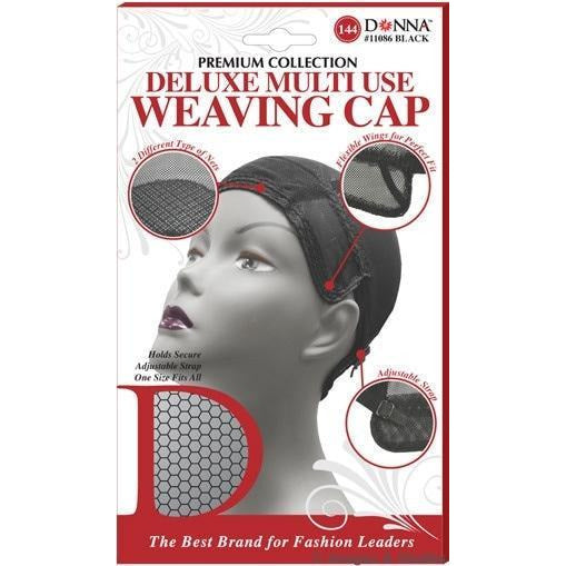 Donna Deluxe Weaving Cap Black