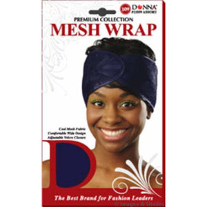 Donna Hair Care Treatment Mesh Wrap Assorted Color