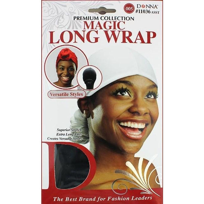 Donna Magic Long Wrap Black