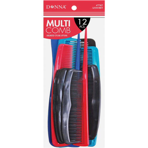 Donna Multi Combs 12Pieces