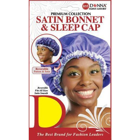 Protect your curly hair with a satin nightcap – Colorful Black