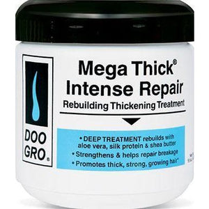 Doo Gro Mega Thick Rebuilding Thickening Treatment, Intense Repair, 16 Oz