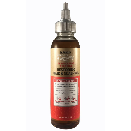 Dr.Miracle'S Strong + Healthy Scalp Oil 4Oz