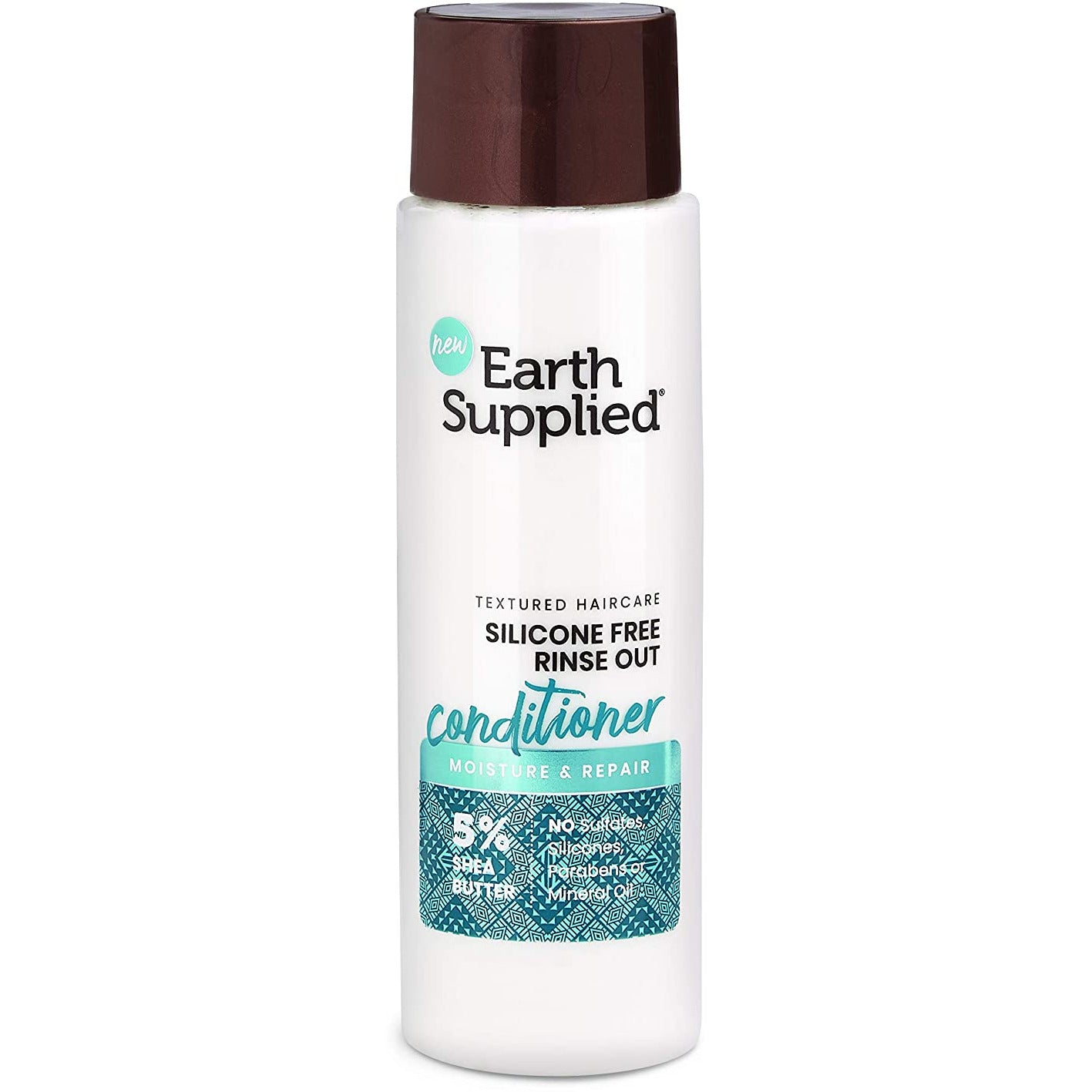 Earth Supplied 5% Shea Butter Silicone Free Rinse Out Moisture & Repair Conditioner 13 oz