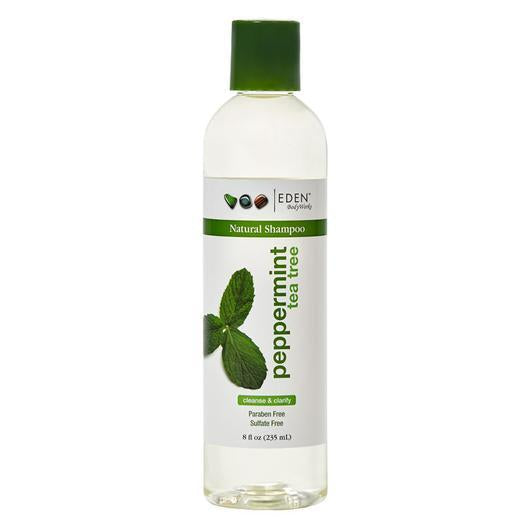 Eden Body Works Peppermint Tea Tree Shampoo, 8 Oz