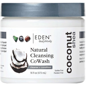 Eden Coconut Shea Cleansing Cowash, 16 Oz