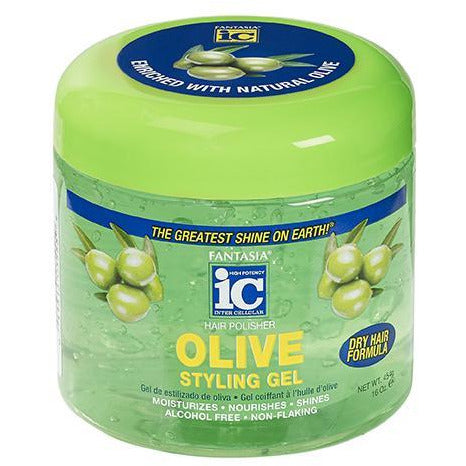 Fantasia Ic Olive Oil Style Gel, 16 Oz