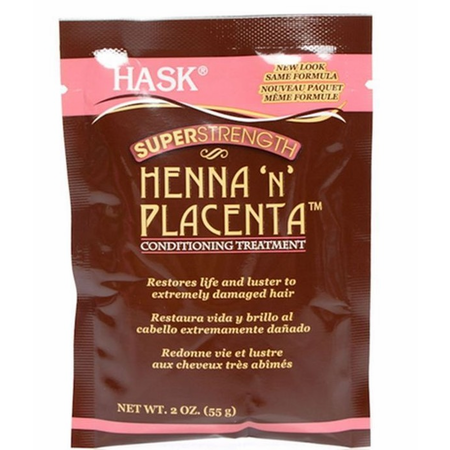 Hask Henna Placenta 2 Oz (12 Pack)
