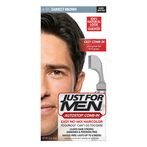 Just For Men Autostop Comb-In Hair Color Dark Brown