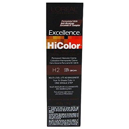 Loreal Excellence Hicolor Light Cool Brown 1.74 Oz