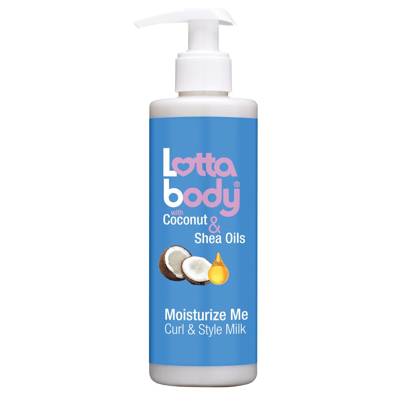 Lottabody Moist Curl Style Milk 8 Oz