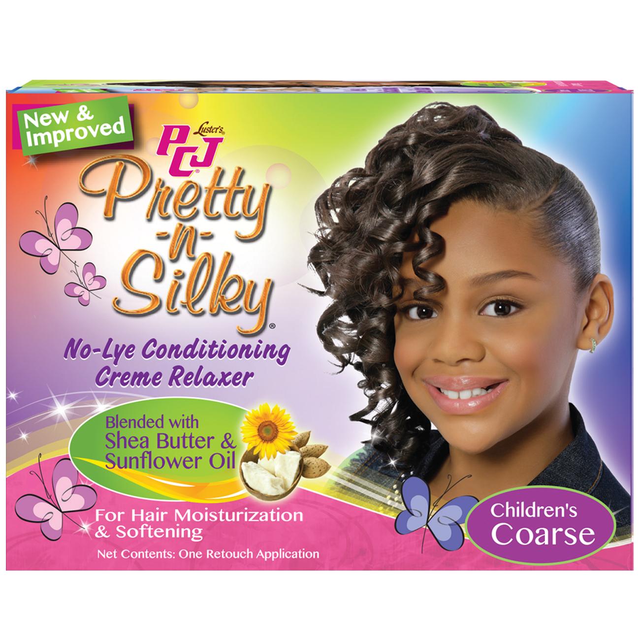 Lusters Pcj Pretty-N-Silky No-Lye Conditioning Creme Relaxer Children's Coarse