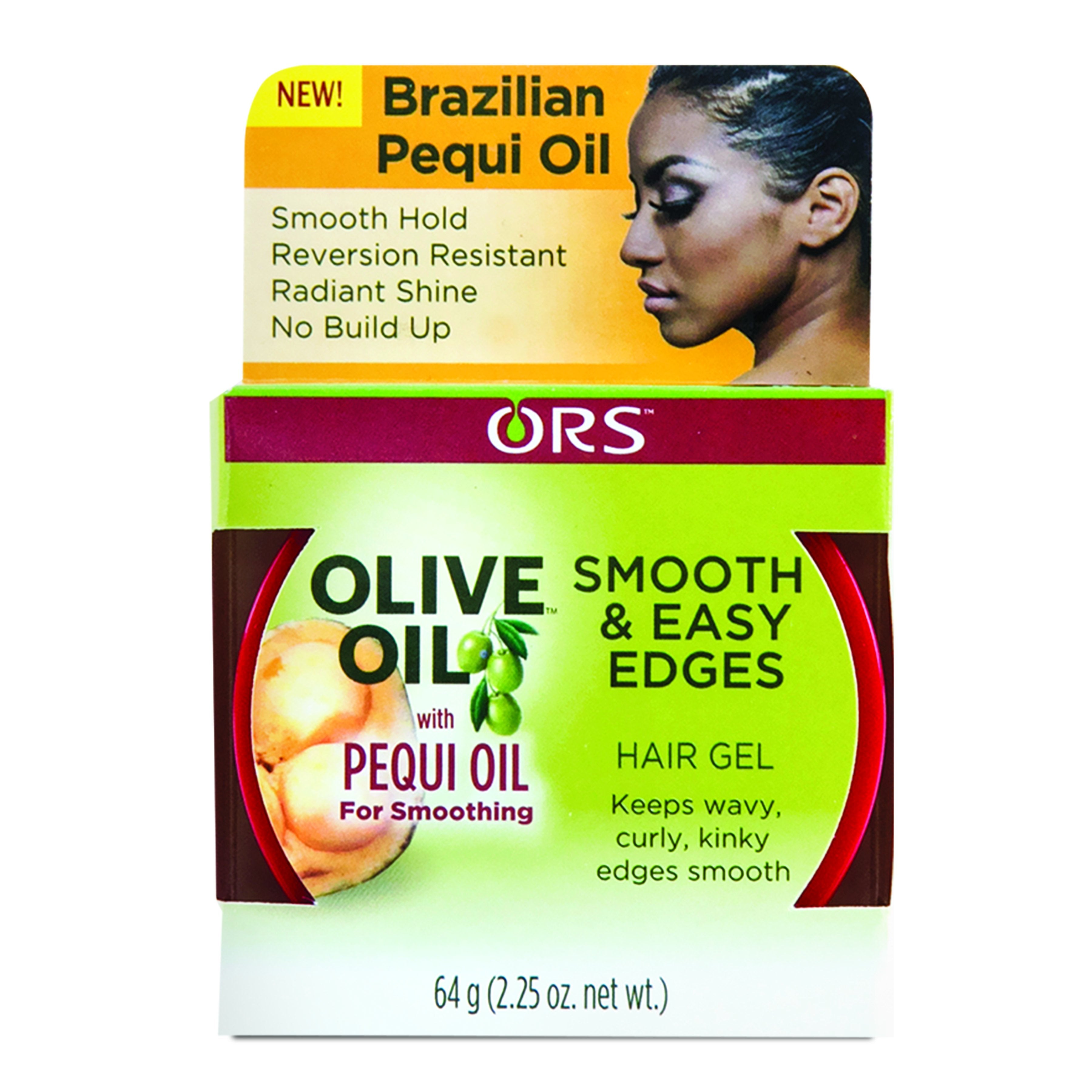 OORS Olive Oil Smooth & Easy Edges Hair Gel With Pequi Oil 2.25 Oz