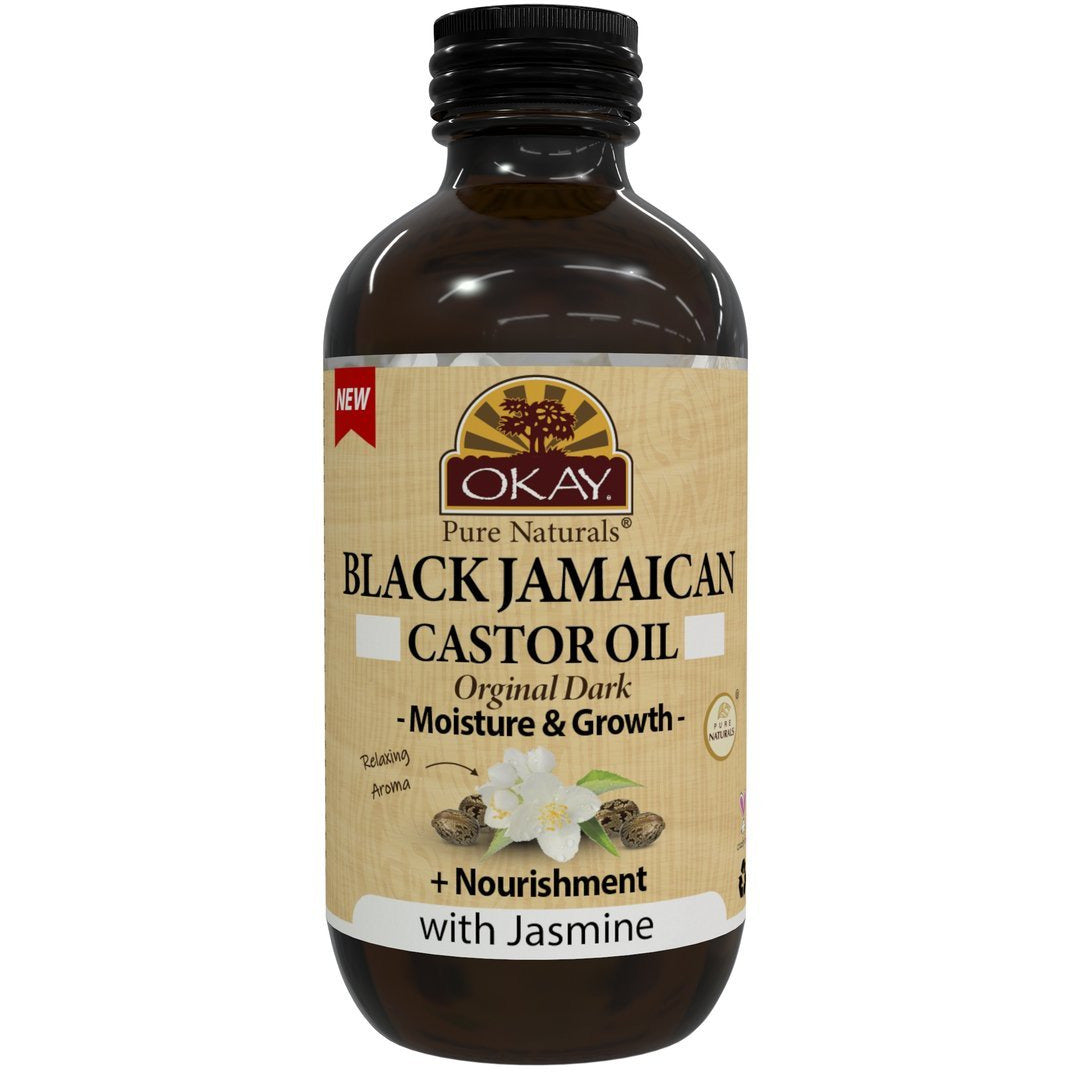 Okay Black Jamaican Castor Dark Jasmine 4Oz