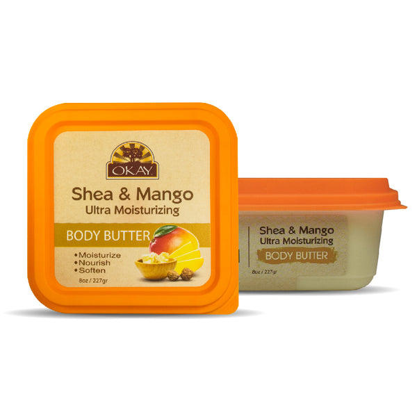 Okay Shea & Mango Ultra Moisturizing Body-Butter - 8 Oz