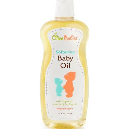 Olive Babies Baby Oil 12 Oz