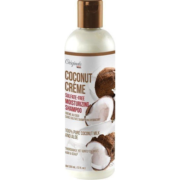 Originals Africa's Best Coconut Creme Sulfate Moisturizing Shampoo - 12 Oz