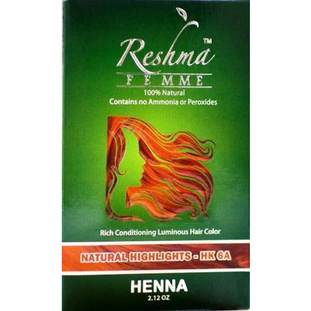 Reshma Henna Natural Highlights 2.12 Ounce