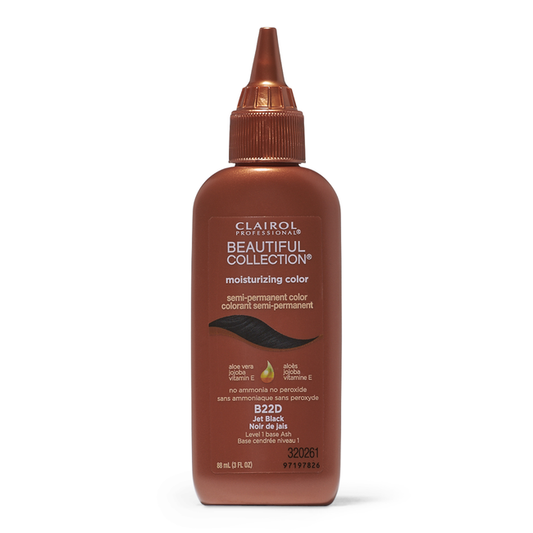 Clairol Beautiful Collection B22D Jet Black - 3 Oz