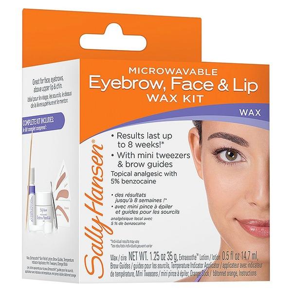 Sally Hansen Microwaveable Wax Kit Eyebrow Face