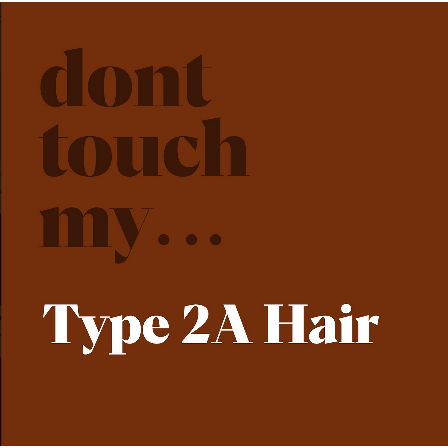 Type 2A hair kit bundle