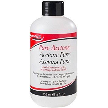Supernail Pure Acetone 8 Oz