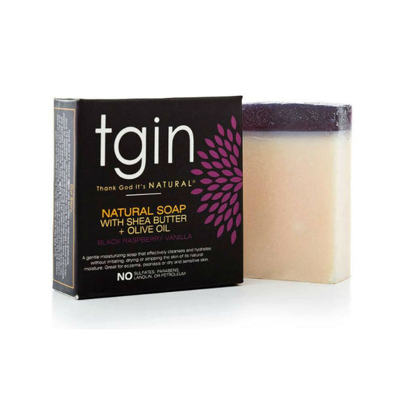 Tgin Olive Oil Soap - Black Raspberry Vanilla 4Oz