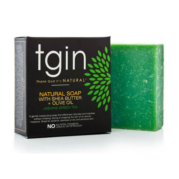 Tgin Olive Oil Soap - Jasmine Green Tea 4Oz