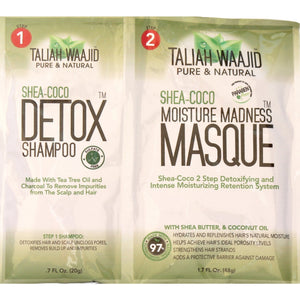 Taliah Waajid Shea-Coco Detox Shampoo & Moisture Madness Masque (12 Pack)